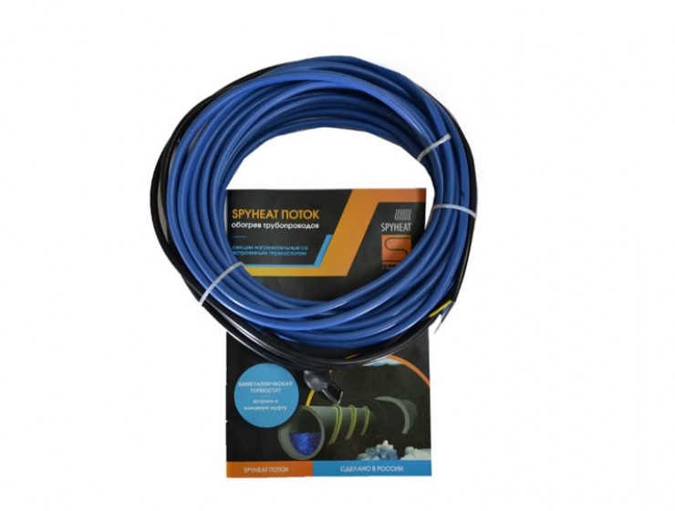 Греющий кабель резистивный SpyHeat SHFD-25-750